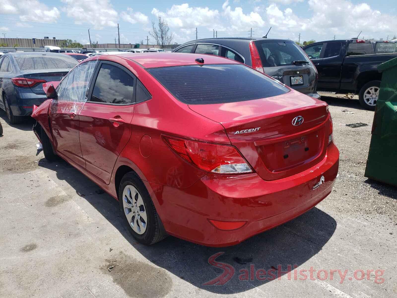 KMHCT4AE0HU249873 2017 HYUNDAI ACCENT