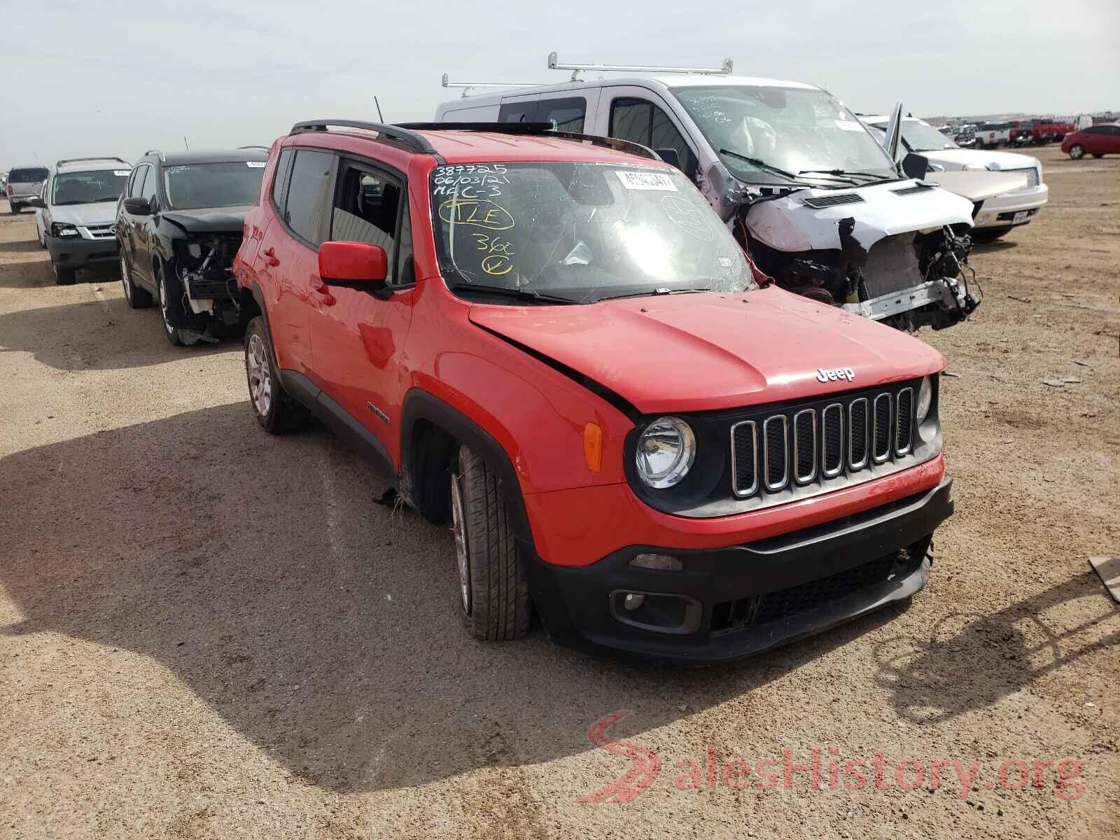 ZACCJABB1HPE43925 2017 JEEP RENEGADE