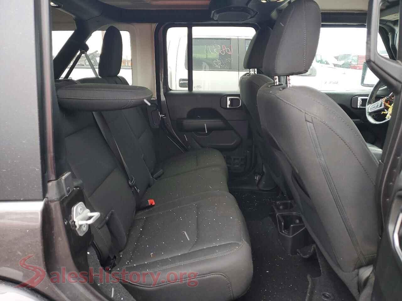 2019 JEEP WRANGLER VIN 1C4HJXEN0KW686859, VIN plate