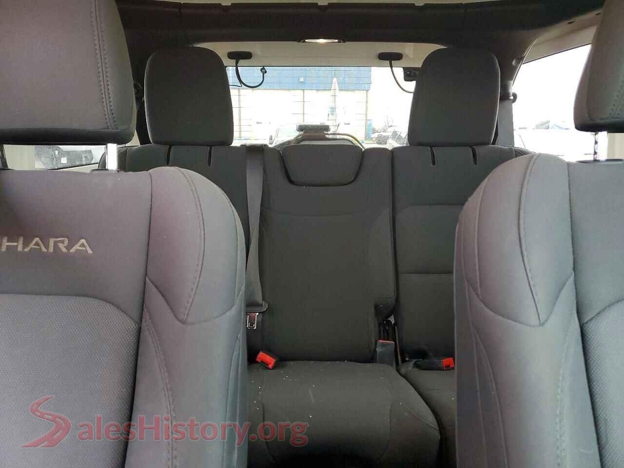 2019 JEEP WRANGLER VIN 1C4HJXEN0KW686859, odometer mileage