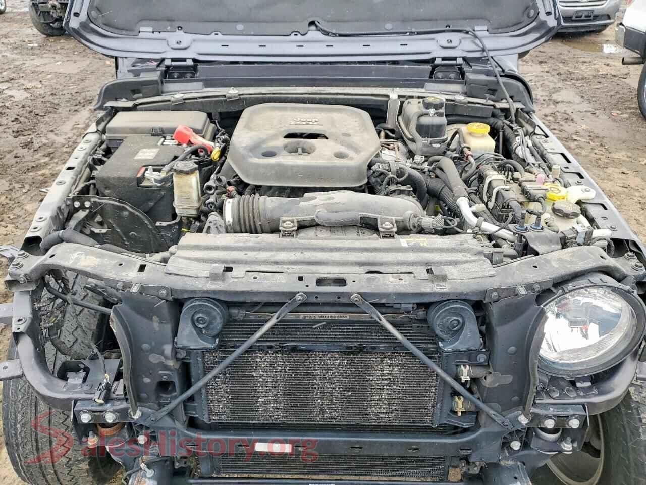 2019 JEEP WRANGLER VIN 1C4HJXEN0KW686859, wheel and tire