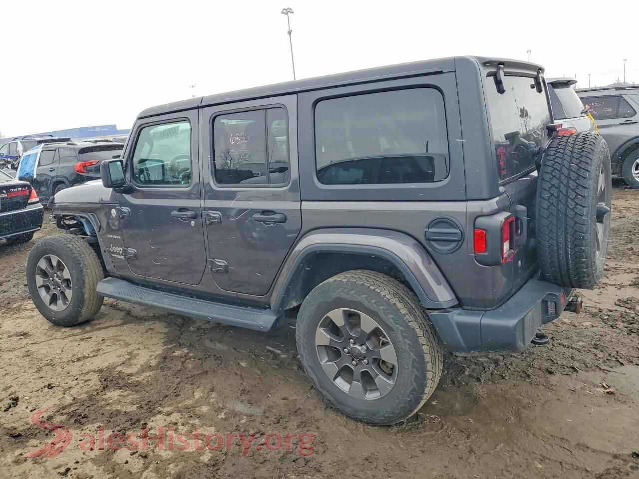 2019 JEEP WRANGLER VIN 1C4HJXEN0KW686859, front view