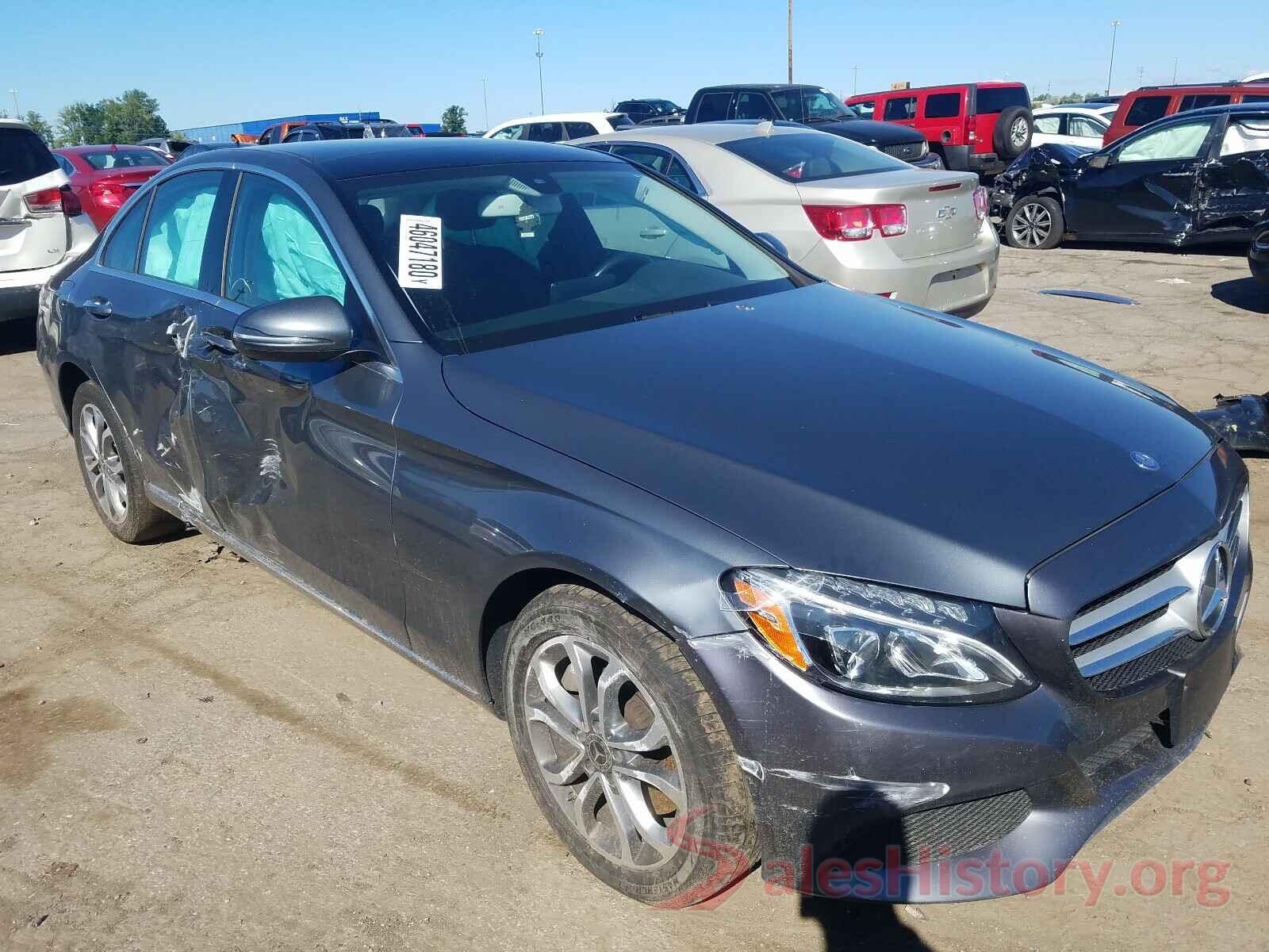 55SWF4KBXHU223303 2017 MERCEDES-BENZ C CLASS