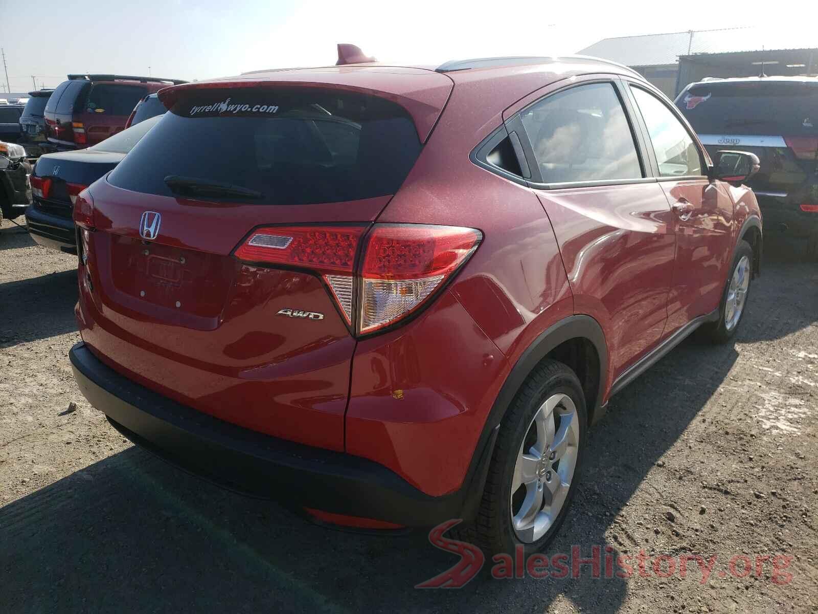 3CZRU6H73GM745732 2016 HONDA HR-V