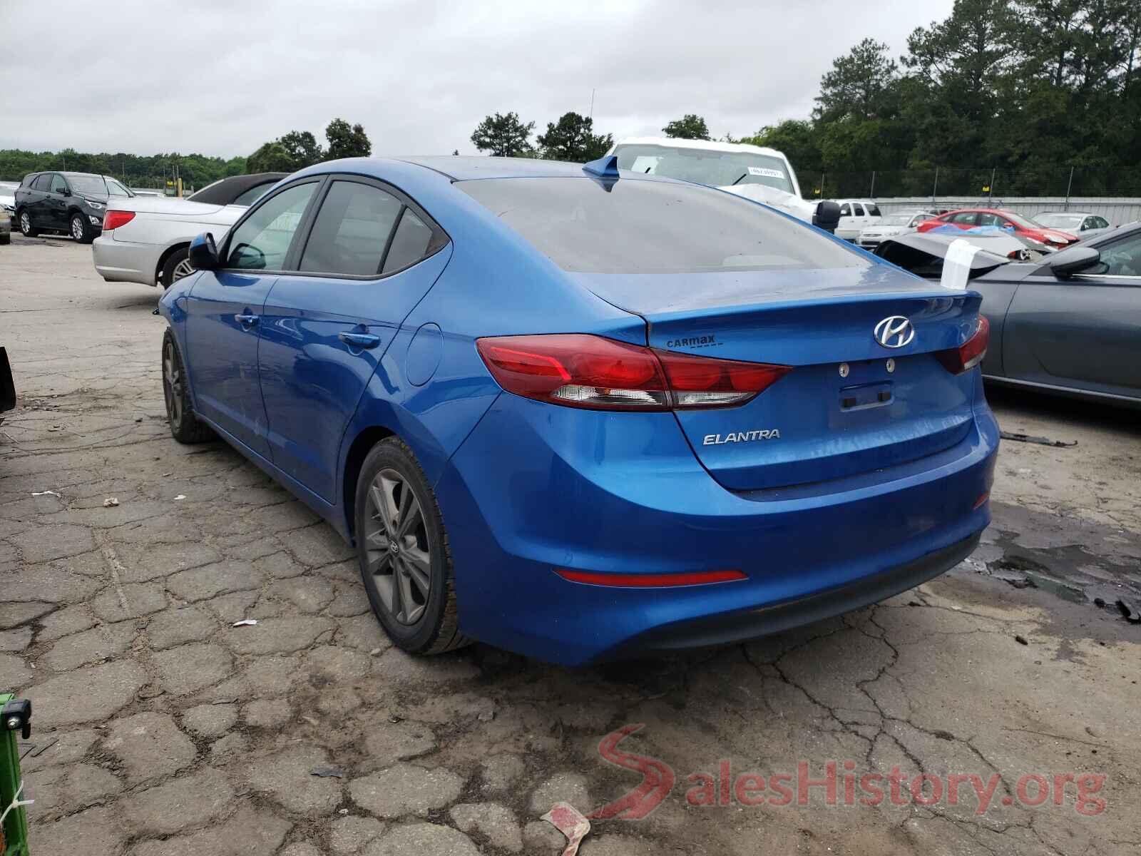 5NPD84LF8HH018729 2017 HYUNDAI ELANTRA