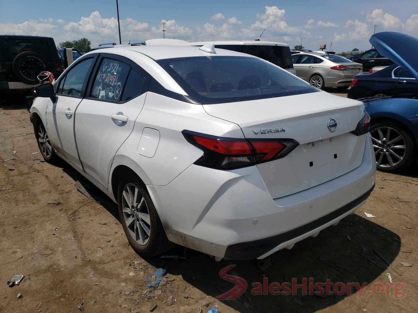 3N1CN8EV8LL893112 2020 NISSAN VERSA