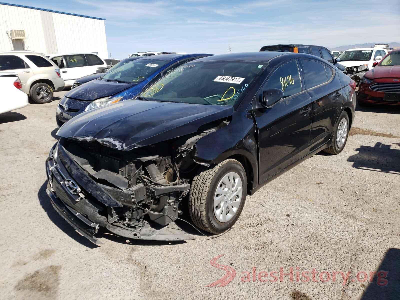 KMHD74LF0KU791450 2019 HYUNDAI ELANTRA