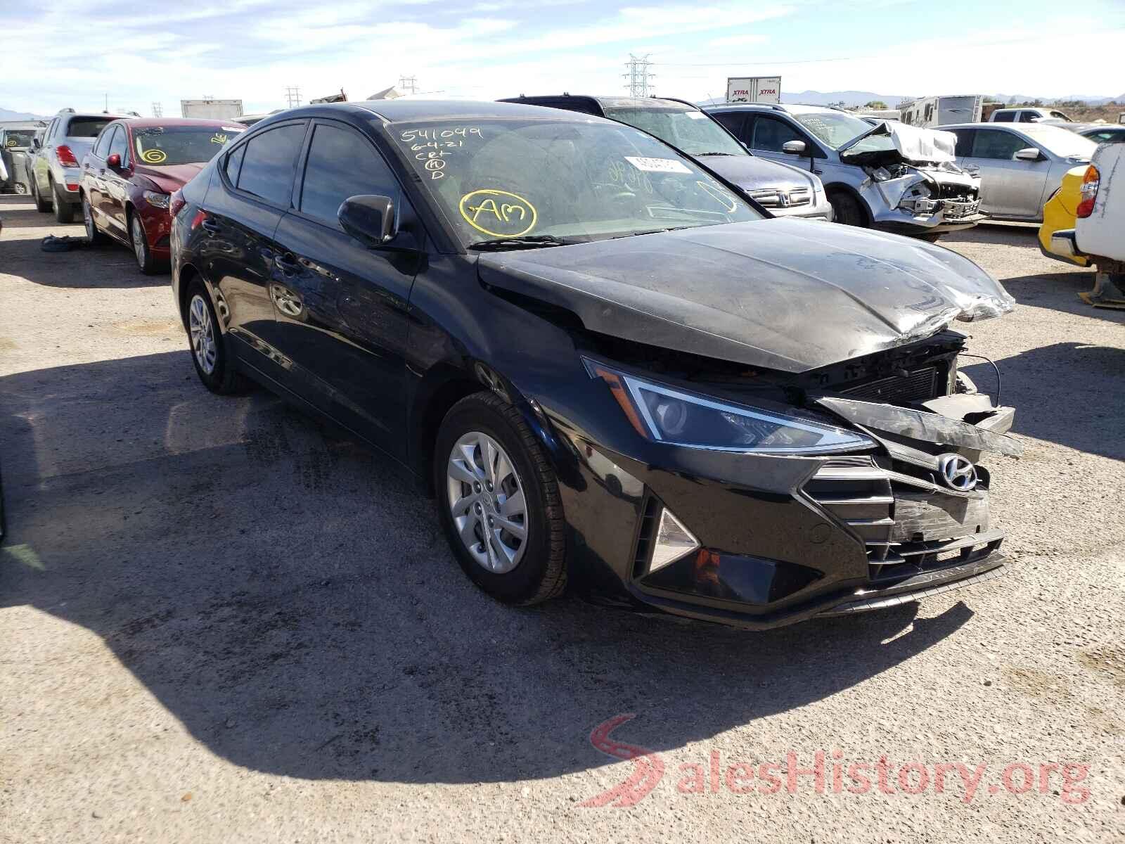 KMHD74LF0KU791450 2019 HYUNDAI ELANTRA