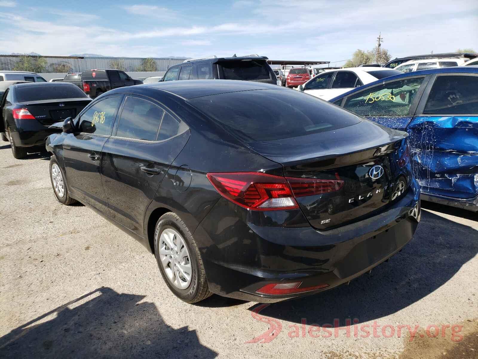 KMHD74LF0KU791450 2019 HYUNDAI ELANTRA