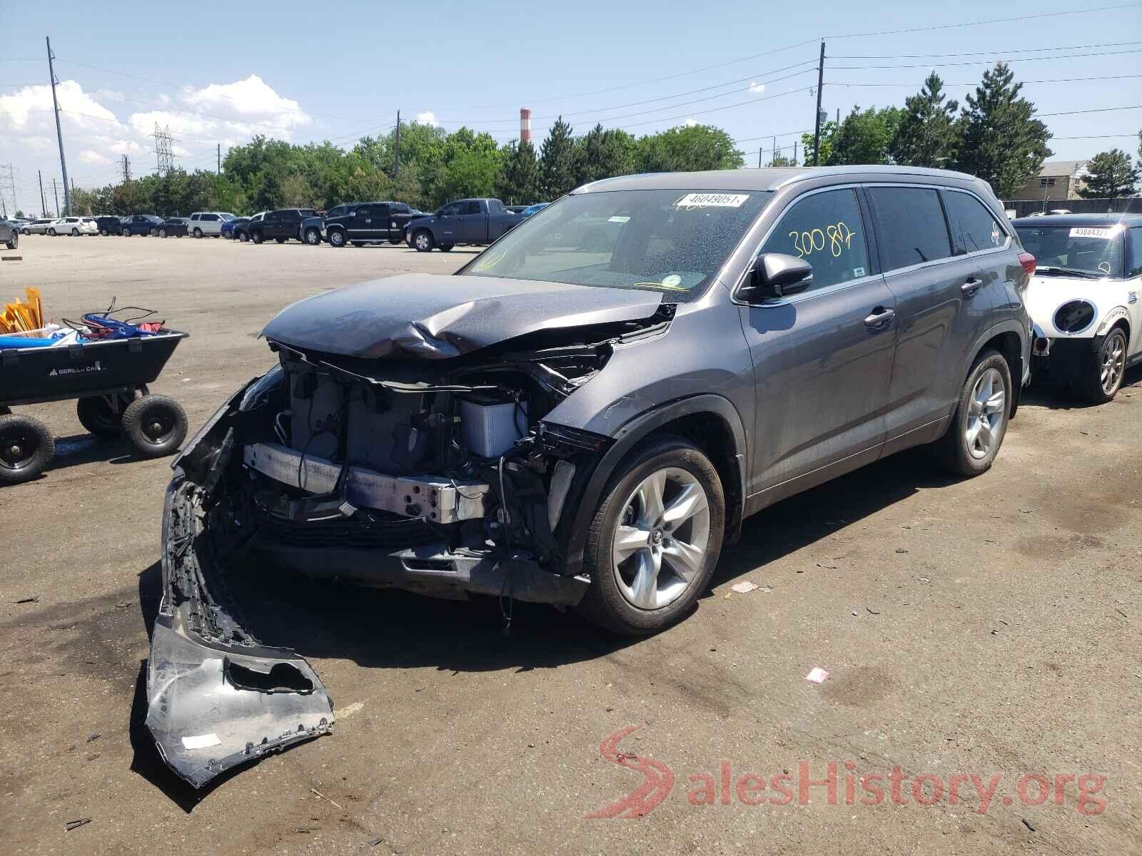 5TDDZRFH7KS927280 2019 TOYOTA HIGHLANDER