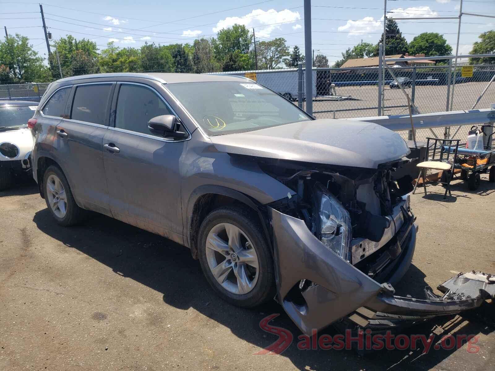 5TDDZRFH7KS927280 2019 TOYOTA HIGHLANDER