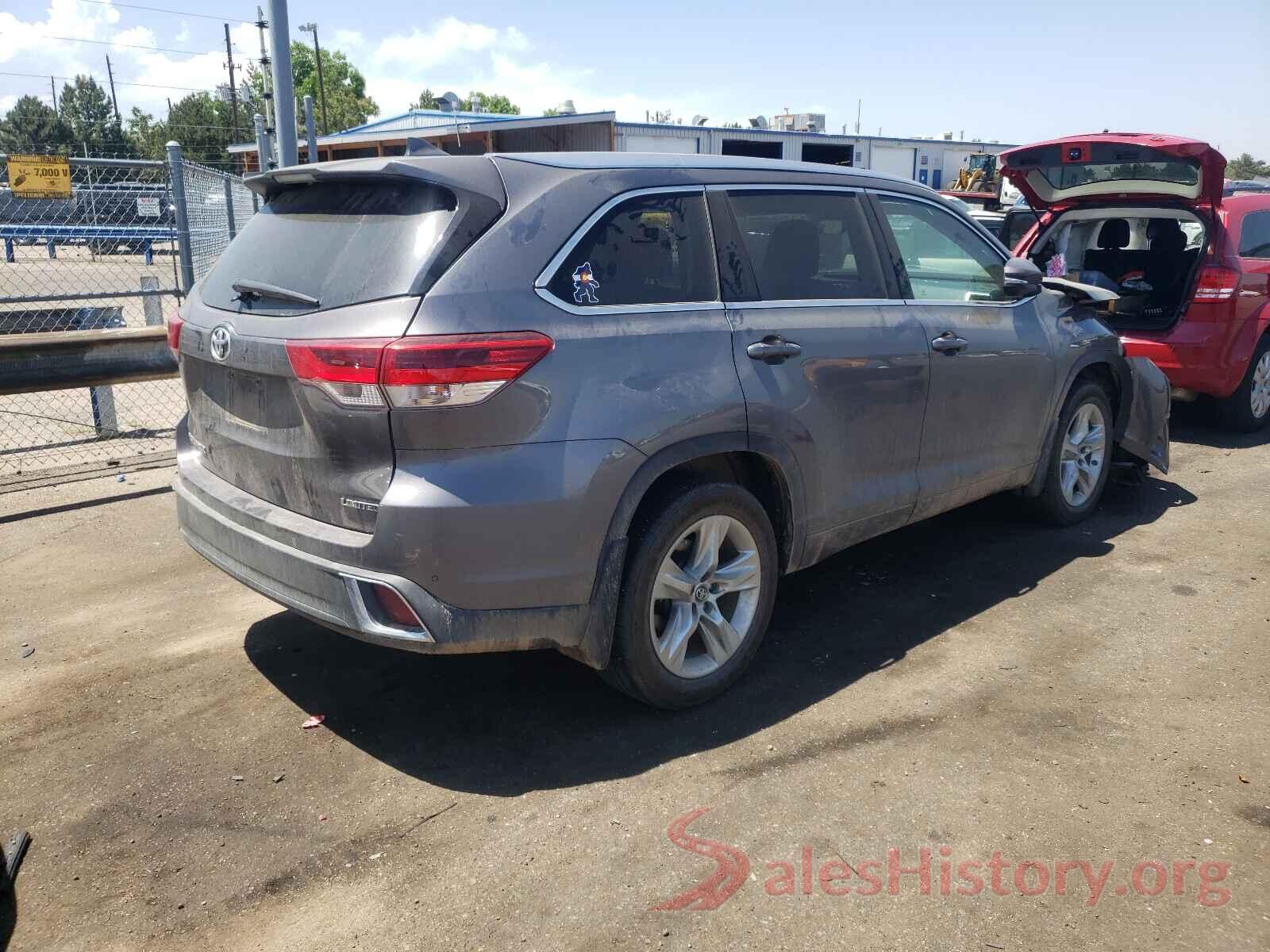 5TDDZRFH7KS927280 2019 TOYOTA HIGHLANDER