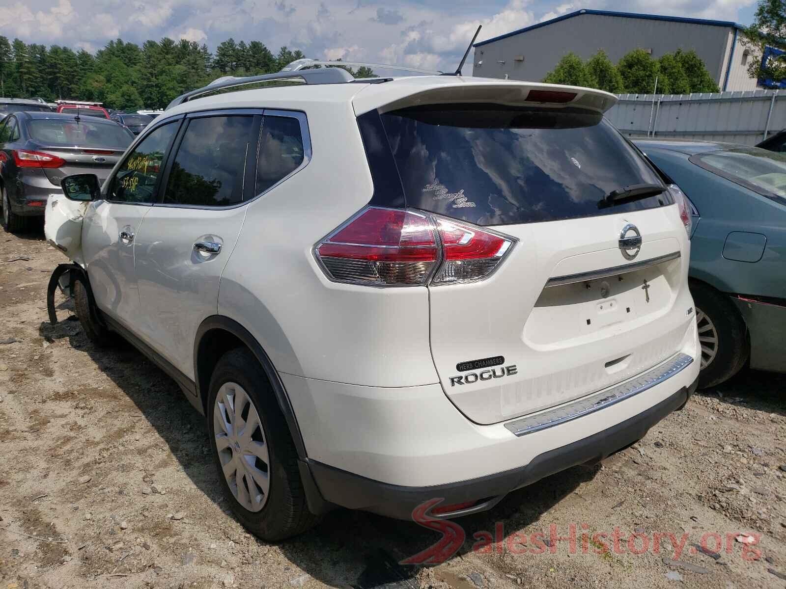 5N1AT2MM8GC794139 2016 NISSAN ROGUE