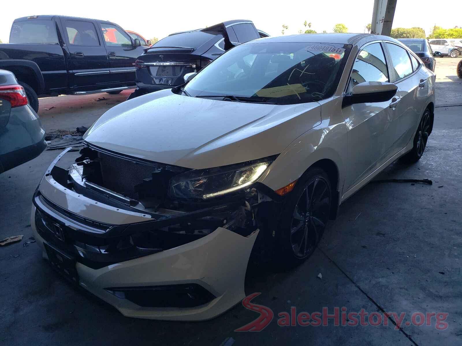 2HGFC2F82KH594200 2019 HONDA CIVIC