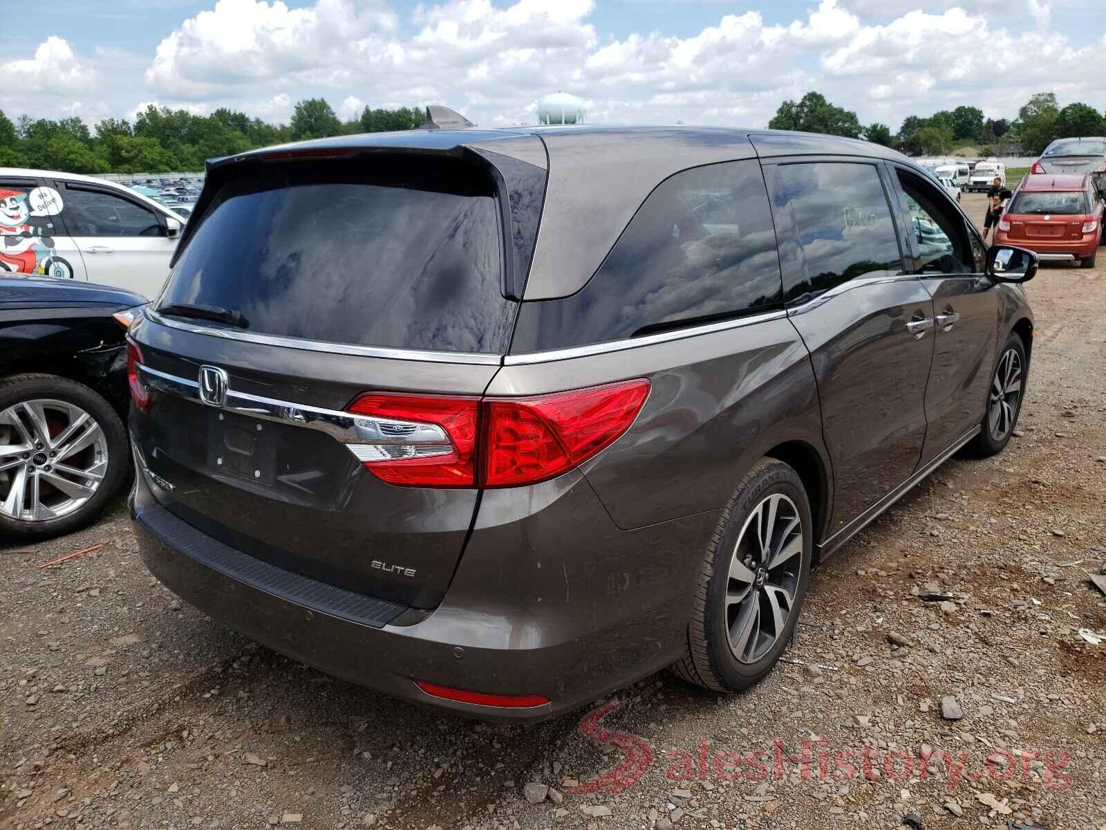 5FNRL6H94JB081284 2018 HONDA ODYSSEY