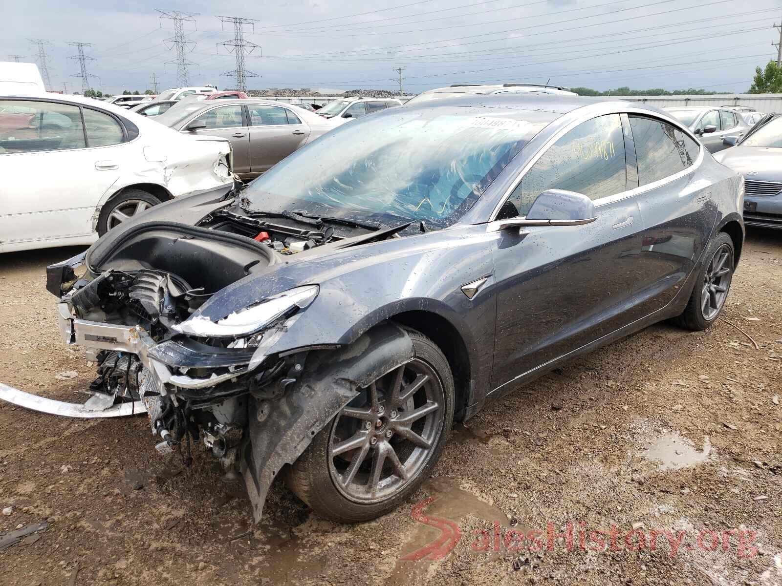 5YJ3E1EB7LF668091 2020 TESLA MODEL 3