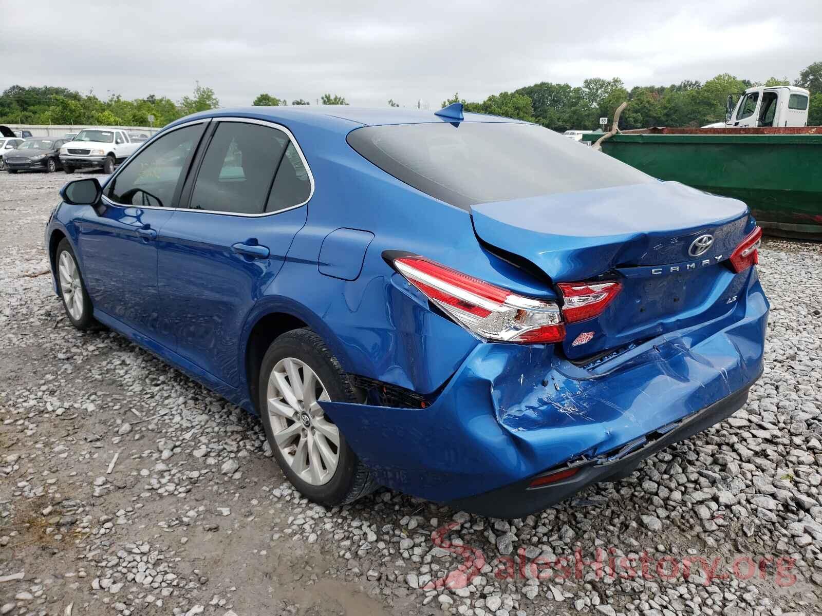 4T1B11HK0KU209599 2019 TOYOTA CAMRY