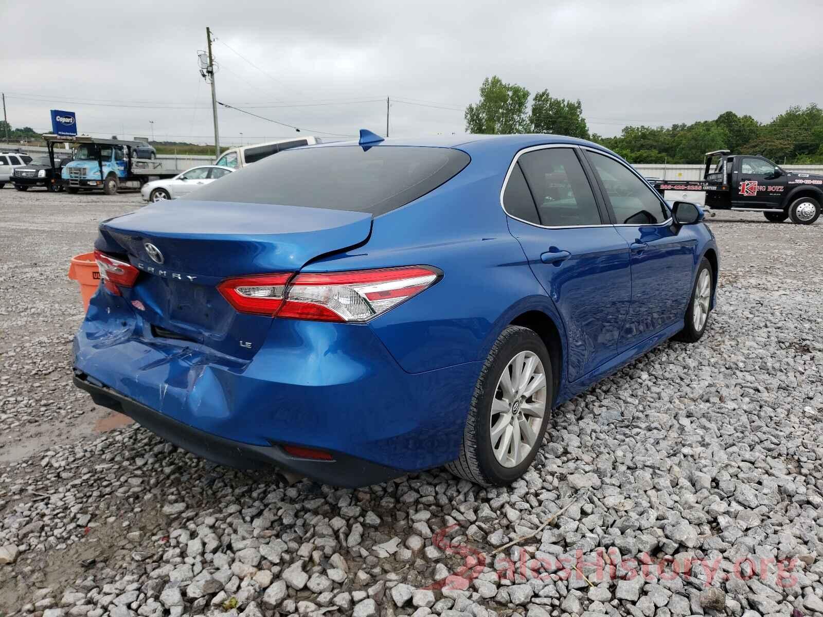 4T1B11HK0KU209599 2019 TOYOTA CAMRY