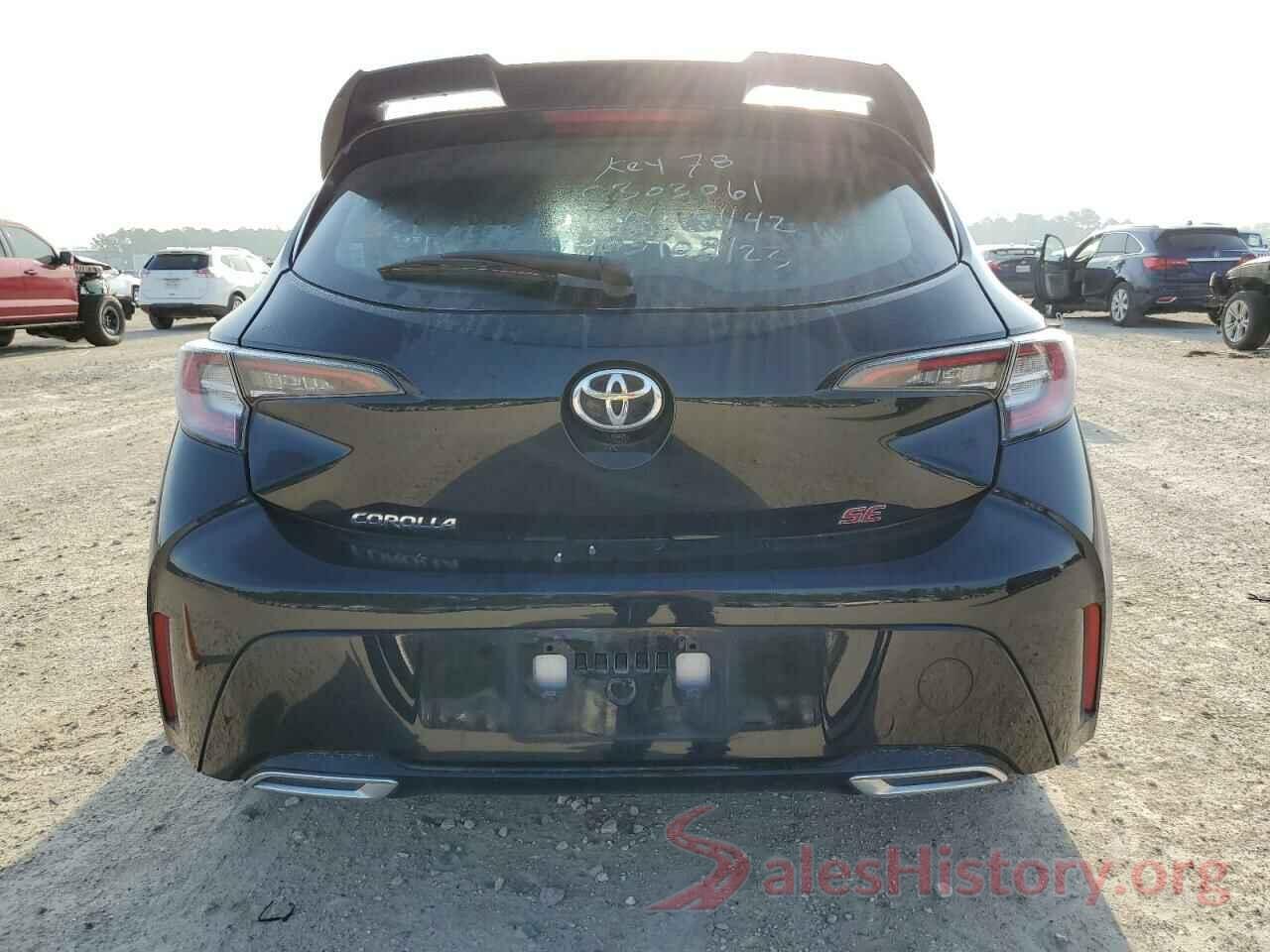 JTND4MBE4M3106442 2021 TOYOTA COROLLA