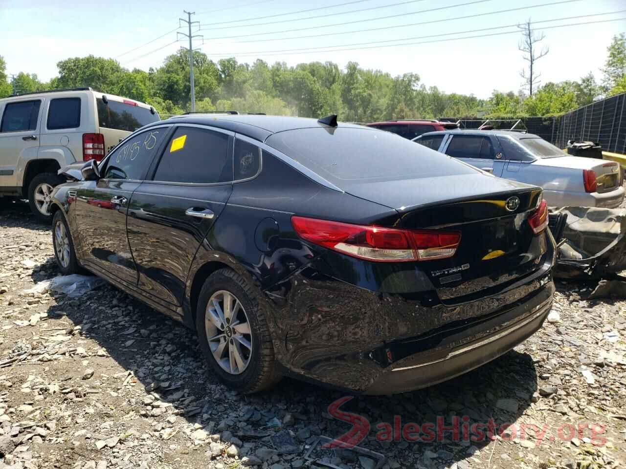 5XXGT4L32GG105201 2016 KIA OPTIMA