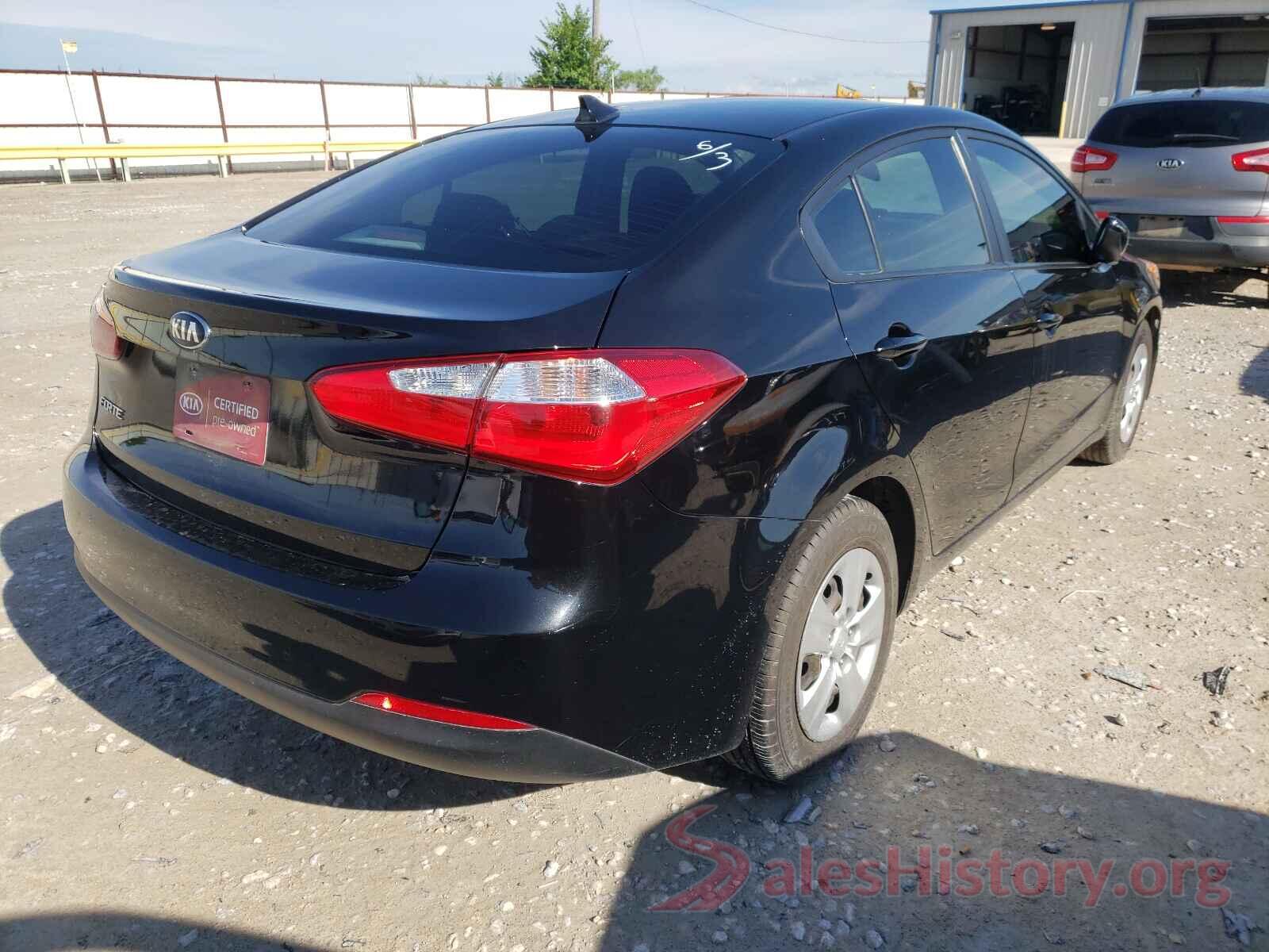 KNAFK4A62G5459054 2016 KIA FORTE