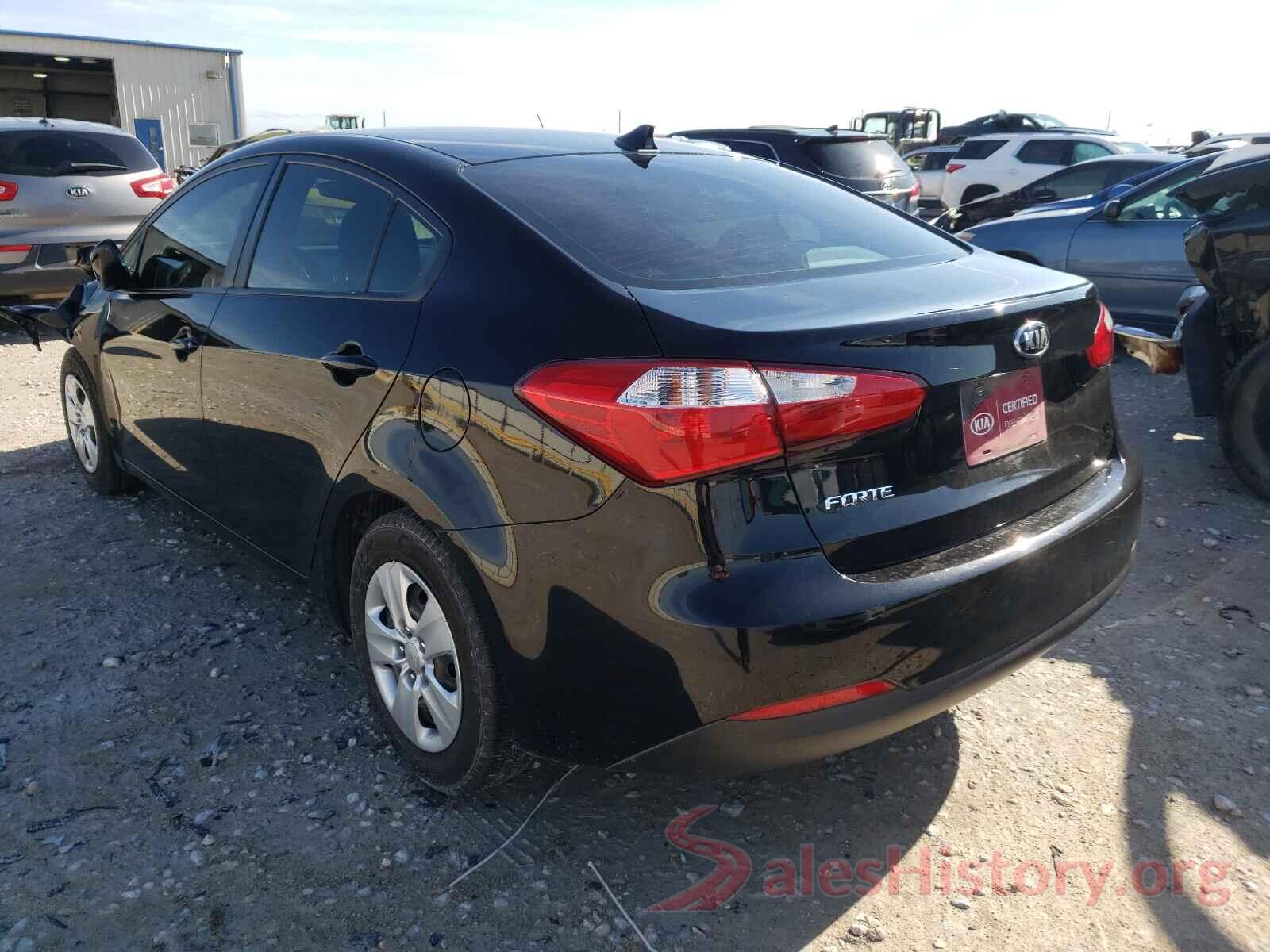 KNAFK4A62G5459054 2016 KIA FORTE