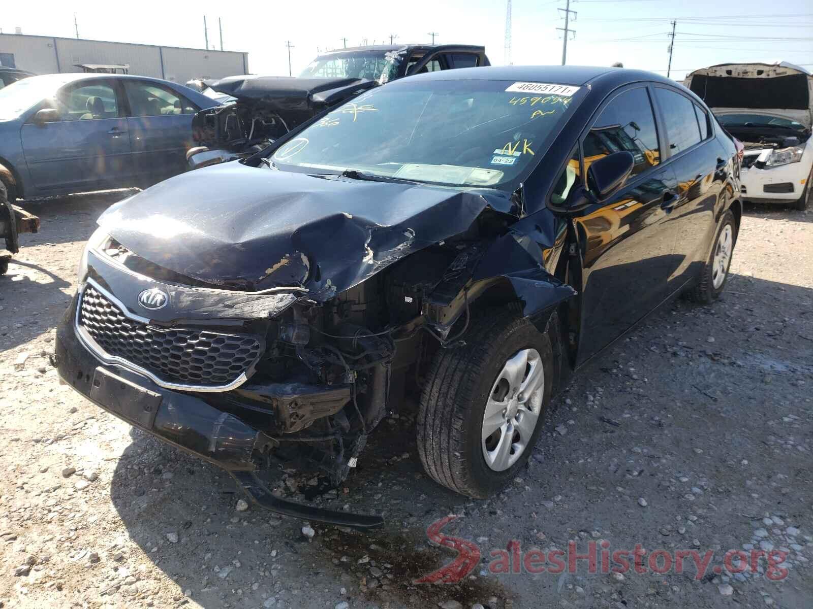 KNAFK4A62G5459054 2016 KIA FORTE