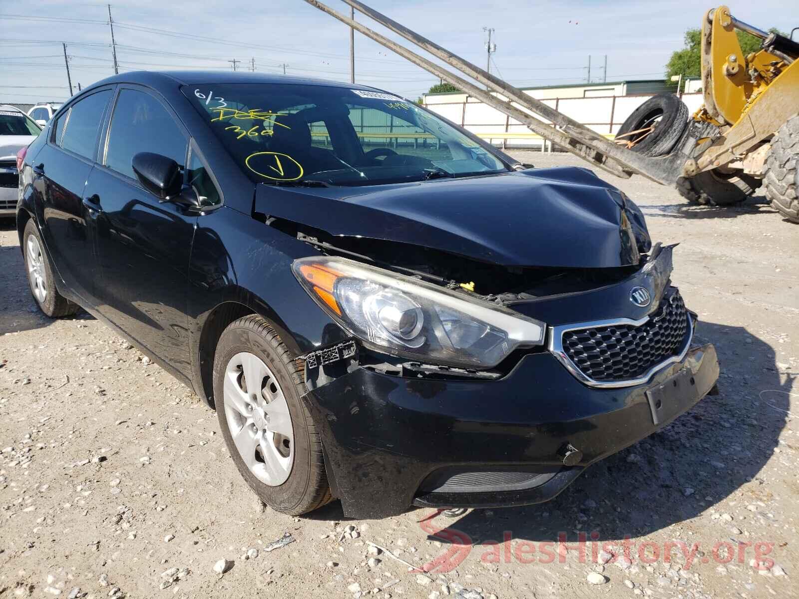 KNAFK4A62G5459054 2016 KIA FORTE