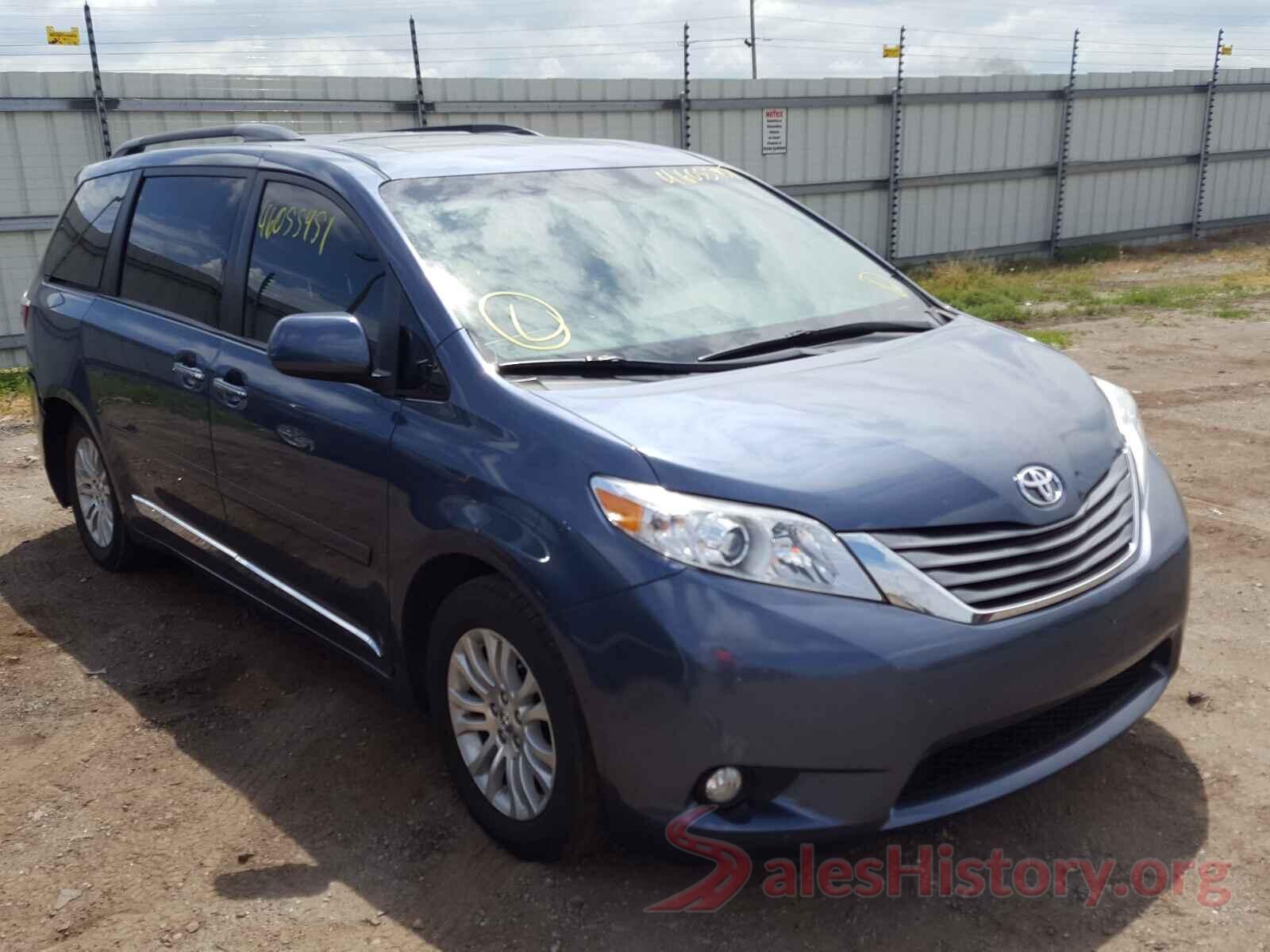 5TDYZ3DC1HS829991 2017 TOYOTA SIENNA