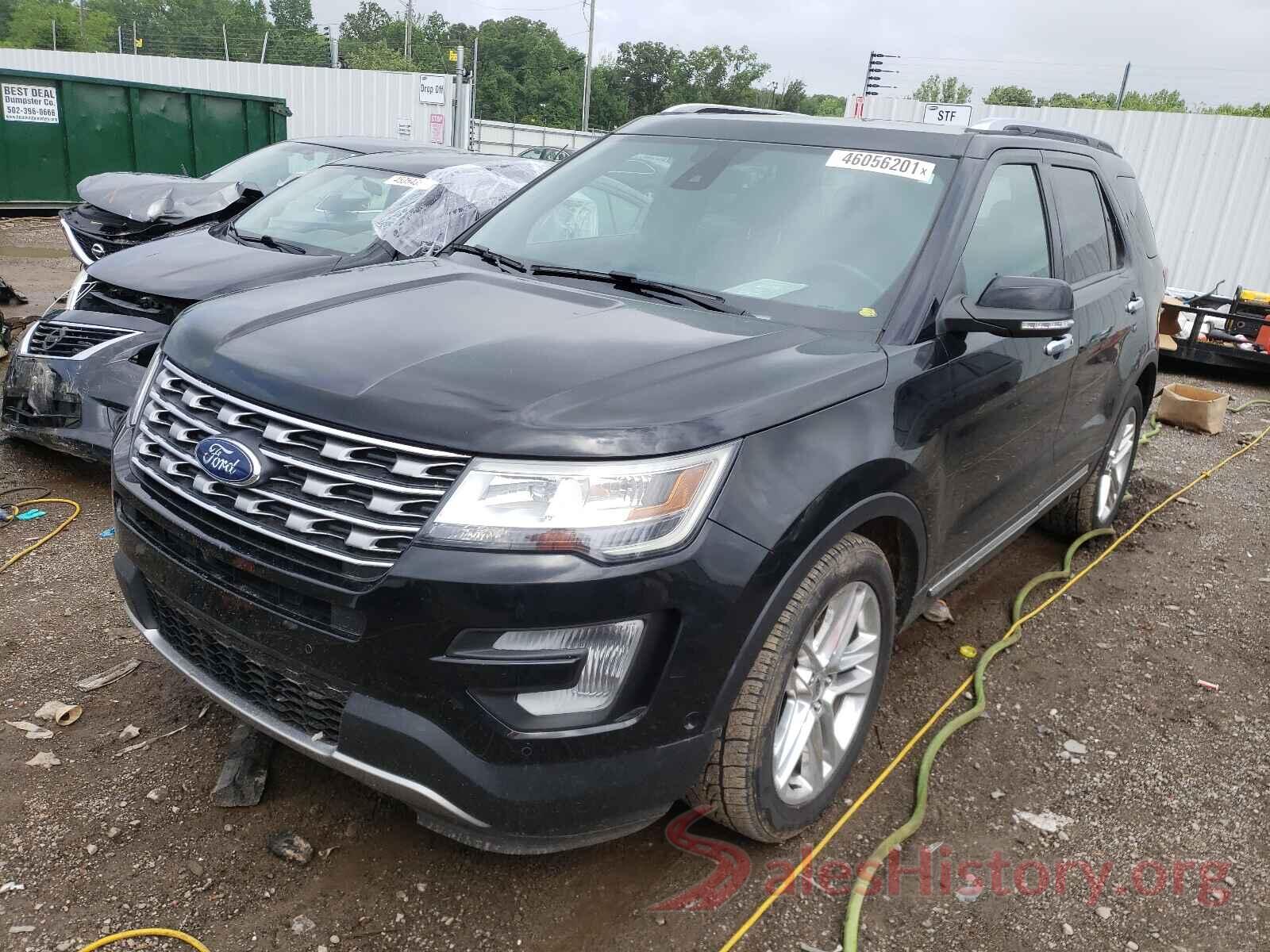 1FM5K7F80HGD51866 2017 FORD EXPLORER