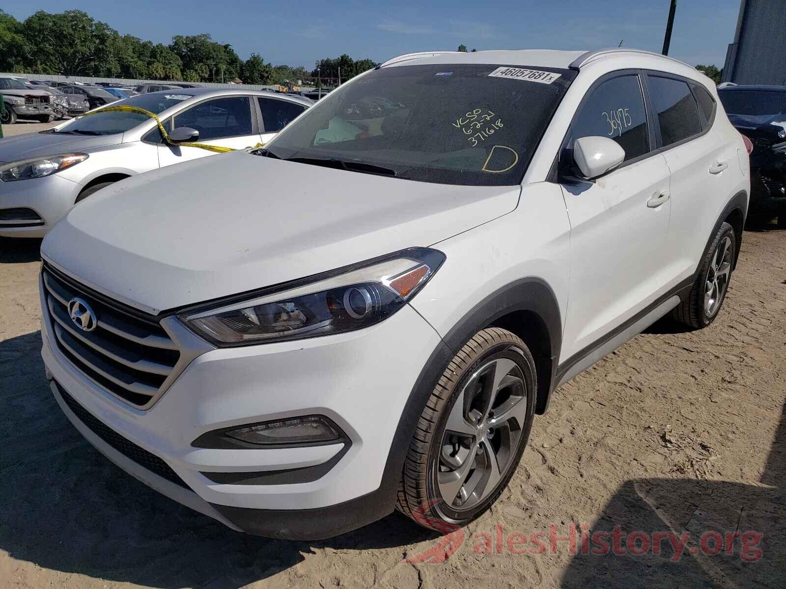 KM8J33A23HU371618 2017 HYUNDAI TUCSON