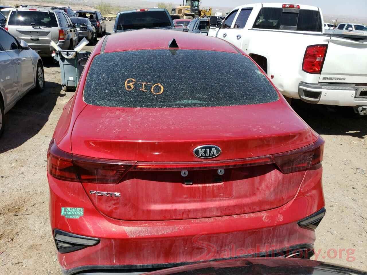 3KPF24AD6KE120229 2019 KIA FORTE