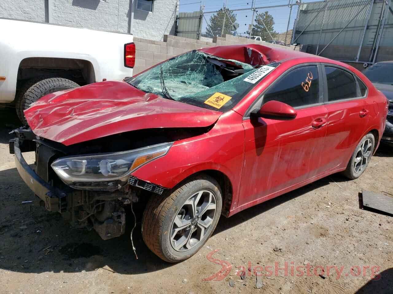 3KPF24AD6KE120229 2019 KIA FORTE