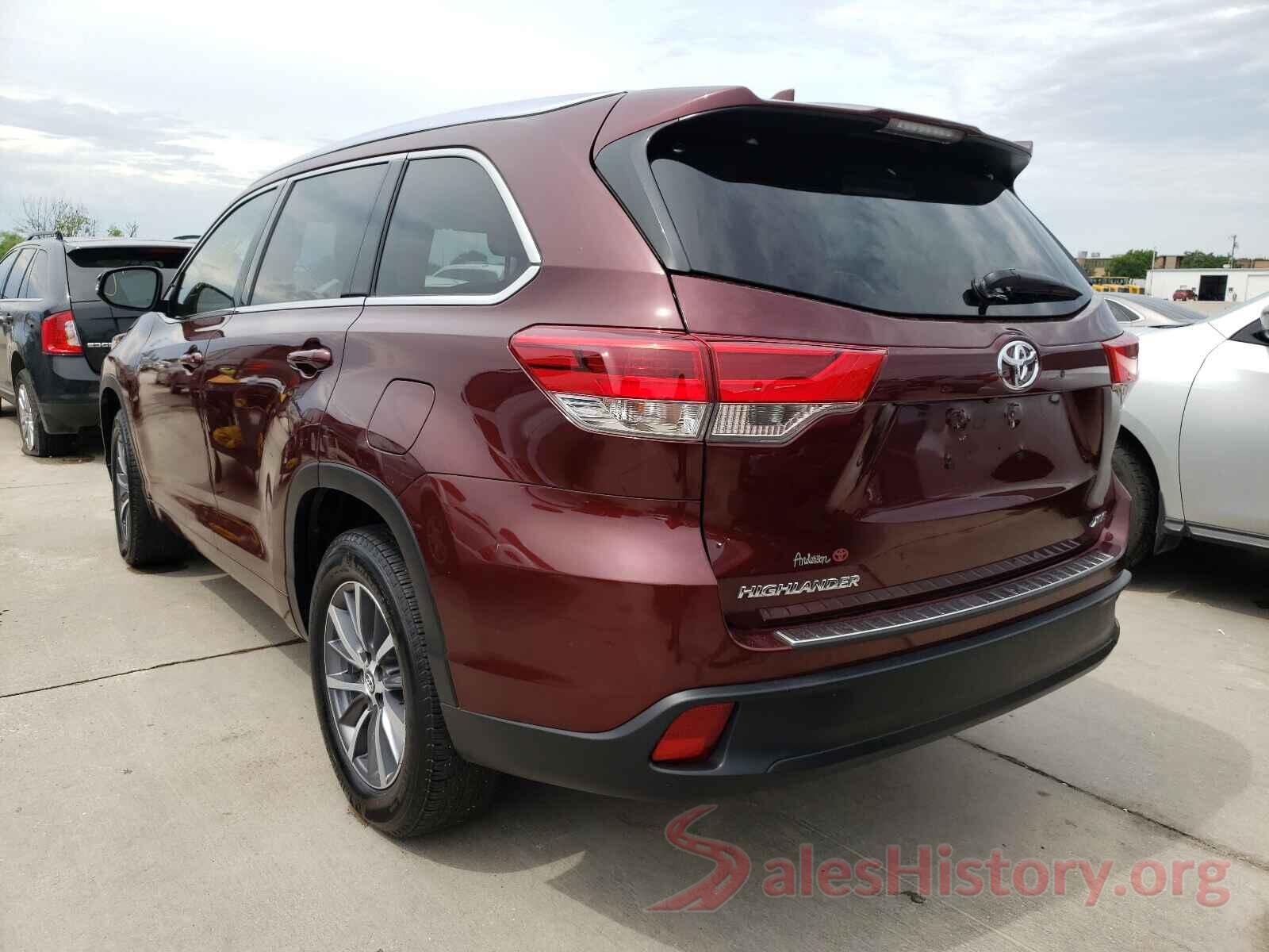 5TDKZRFH8JS239777 2018 TOYOTA HIGHLANDER