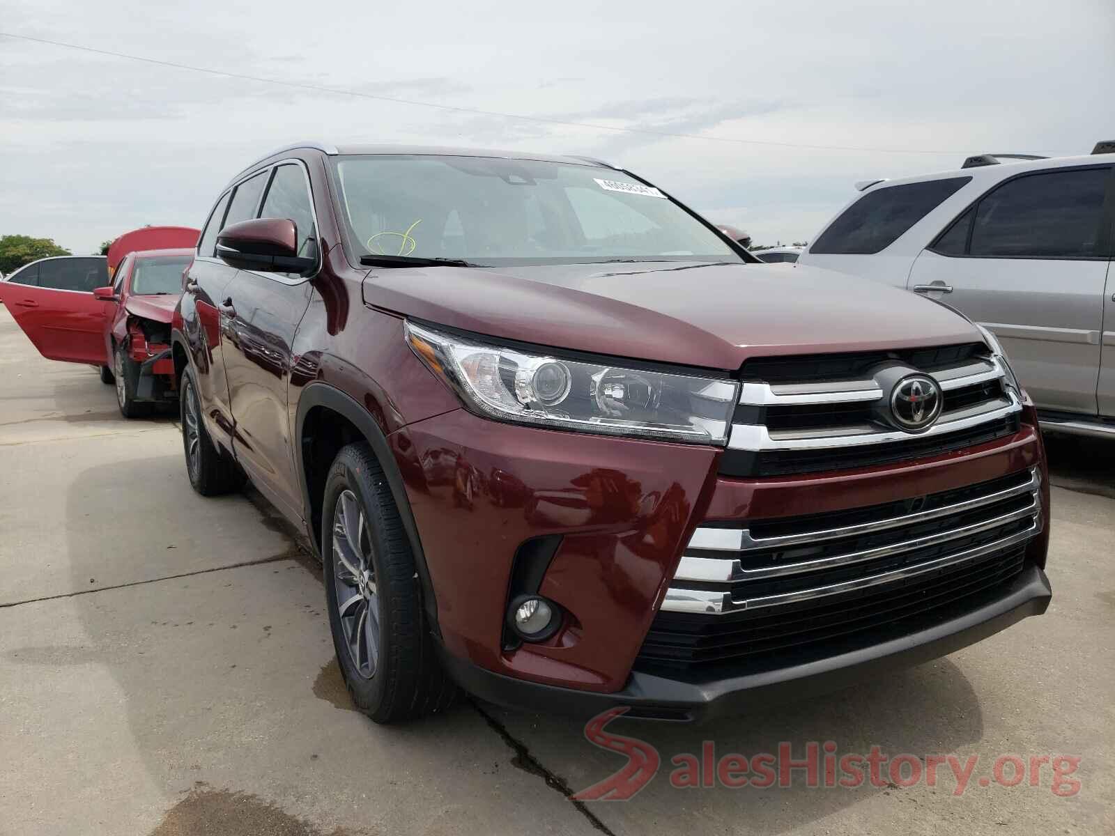 5TDKZRFH8JS239777 2018 TOYOTA HIGHLANDER