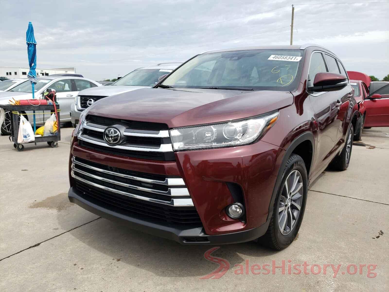 5TDKZRFH8JS239777 2018 TOYOTA HIGHLANDER