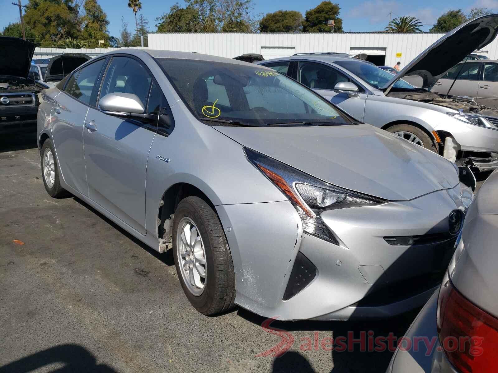 JTDKARFU4H3541793 2017 TOYOTA PRIUS