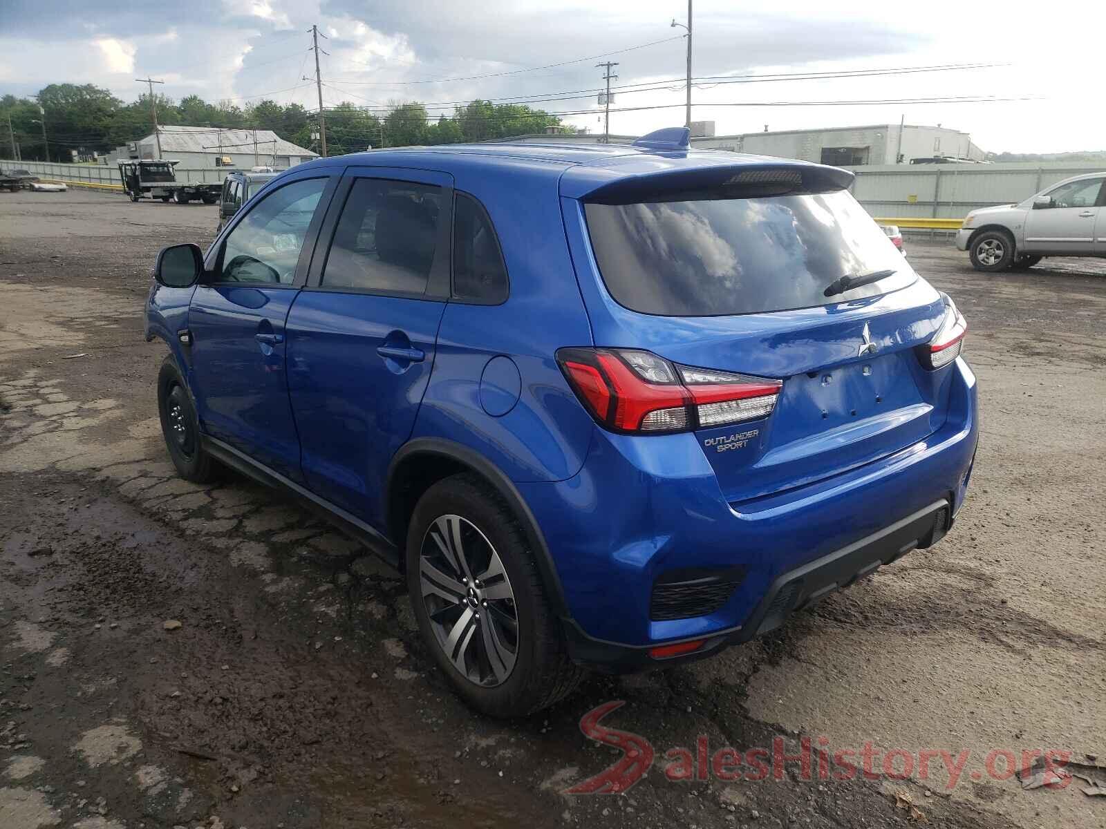 JA4AP3AU8LU013489 2020 MITSUBISHI OUTLANDER