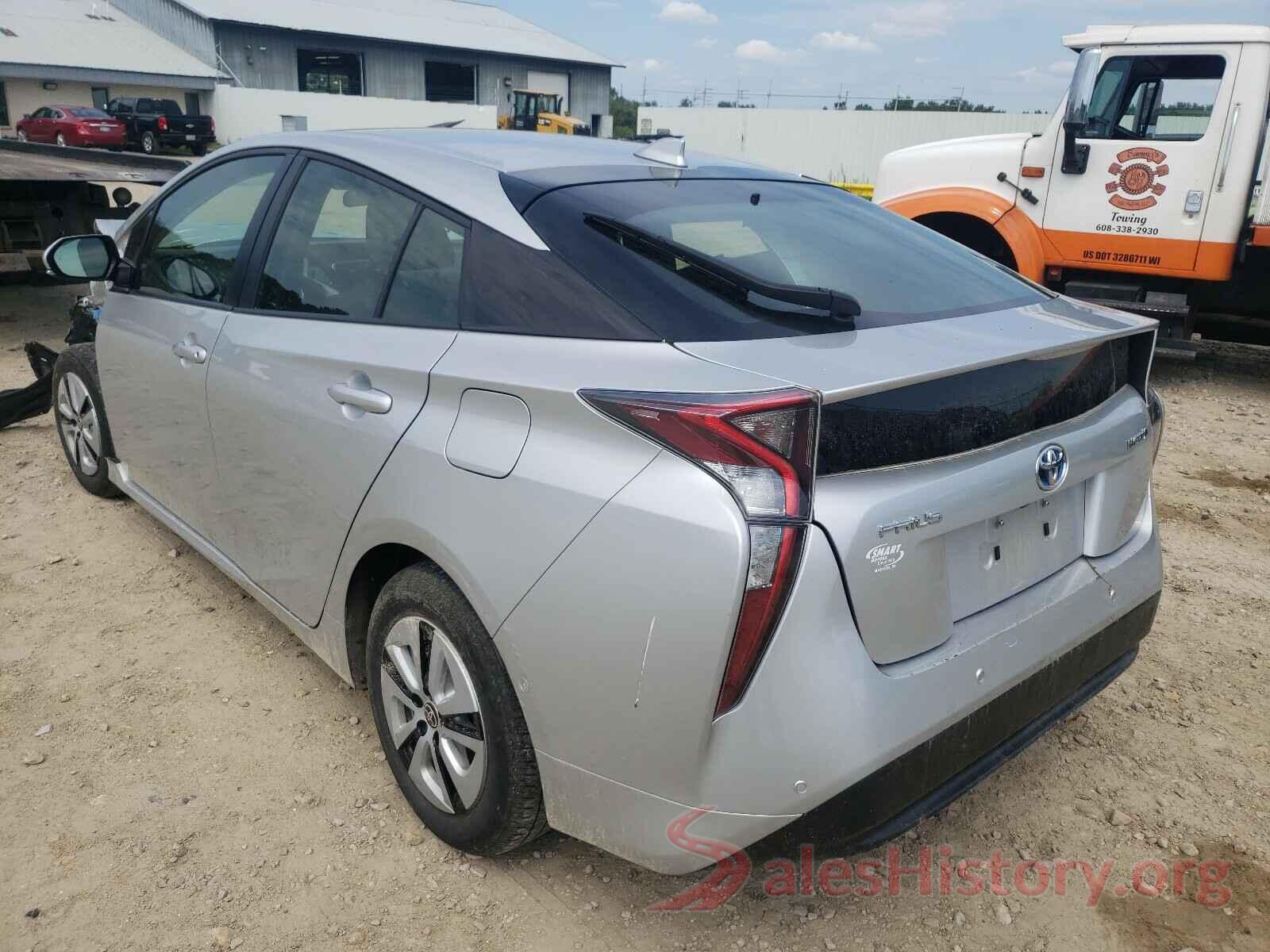 JTDKBRFU8J3603666 2018 TOYOTA PRIUS