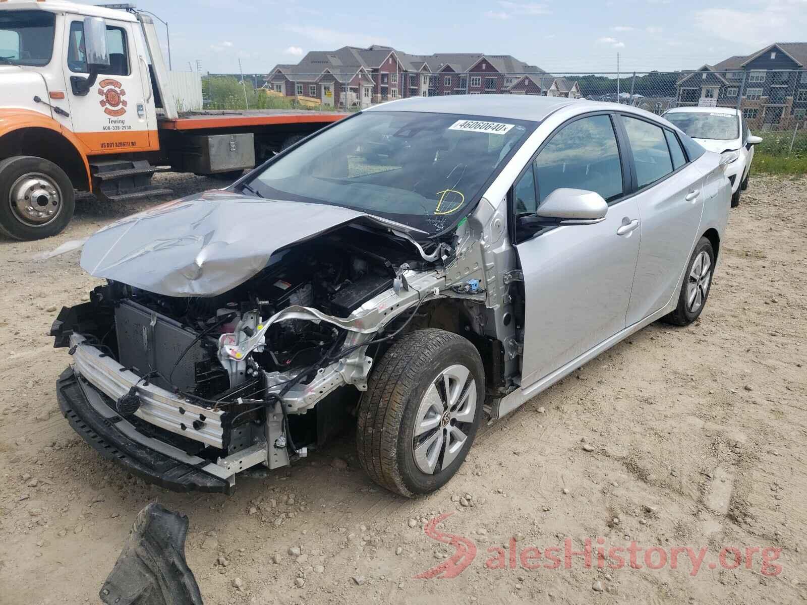 JTDKBRFU8J3603666 2018 TOYOTA PRIUS