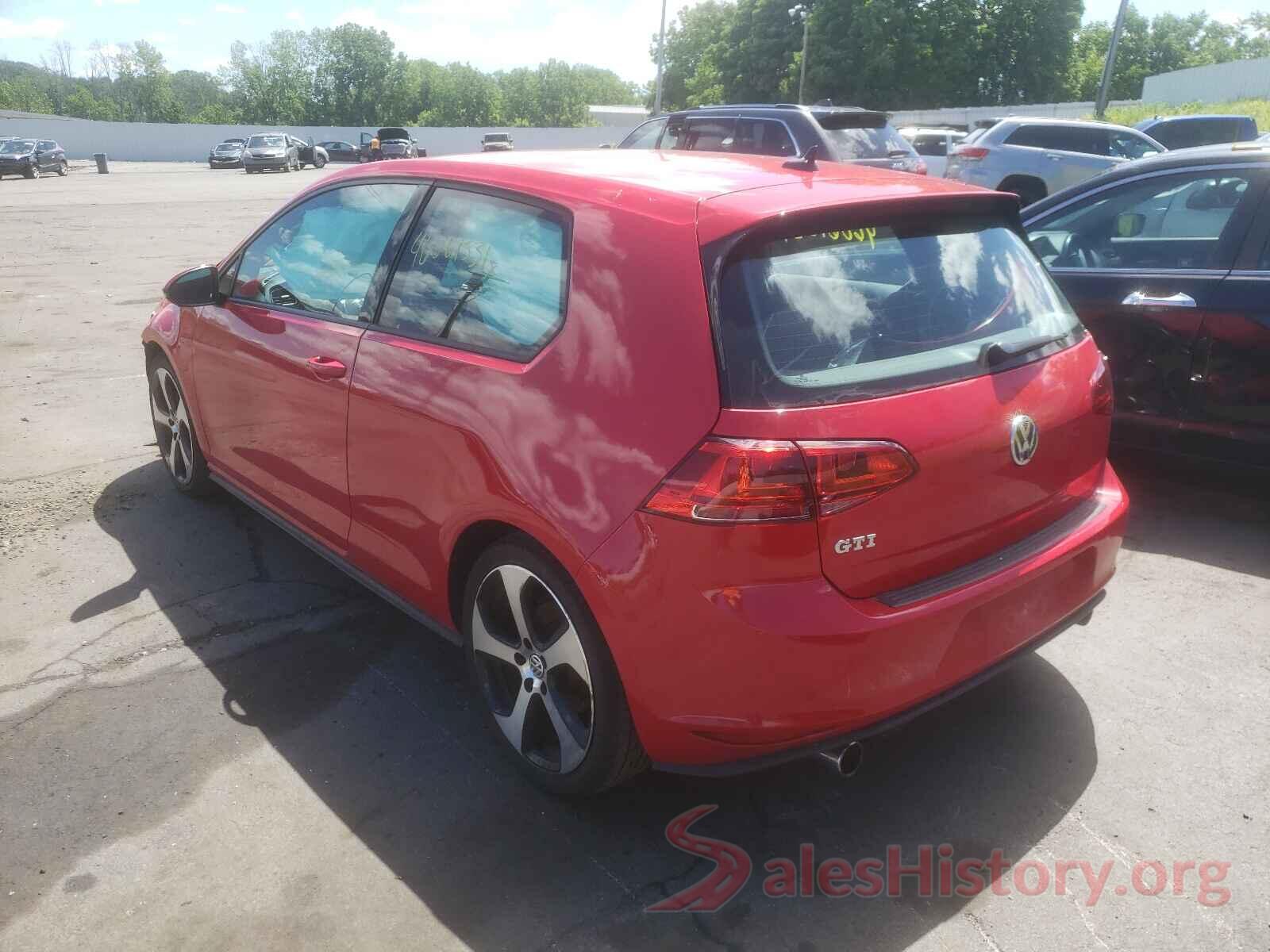 3VWTT7AU4GM005818 2016 VOLKSWAGEN GTI