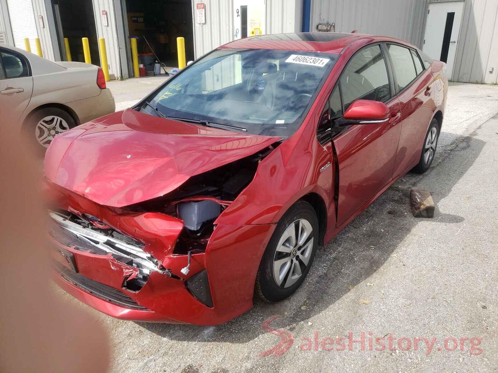 JTDKARFU9J3063036 2018 TOYOTA PRIUS