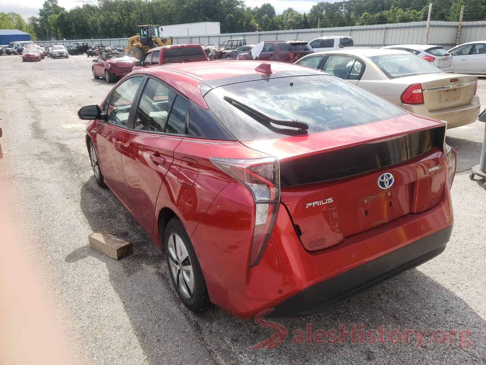 JTDKARFU9J3063036 2018 TOYOTA PRIUS