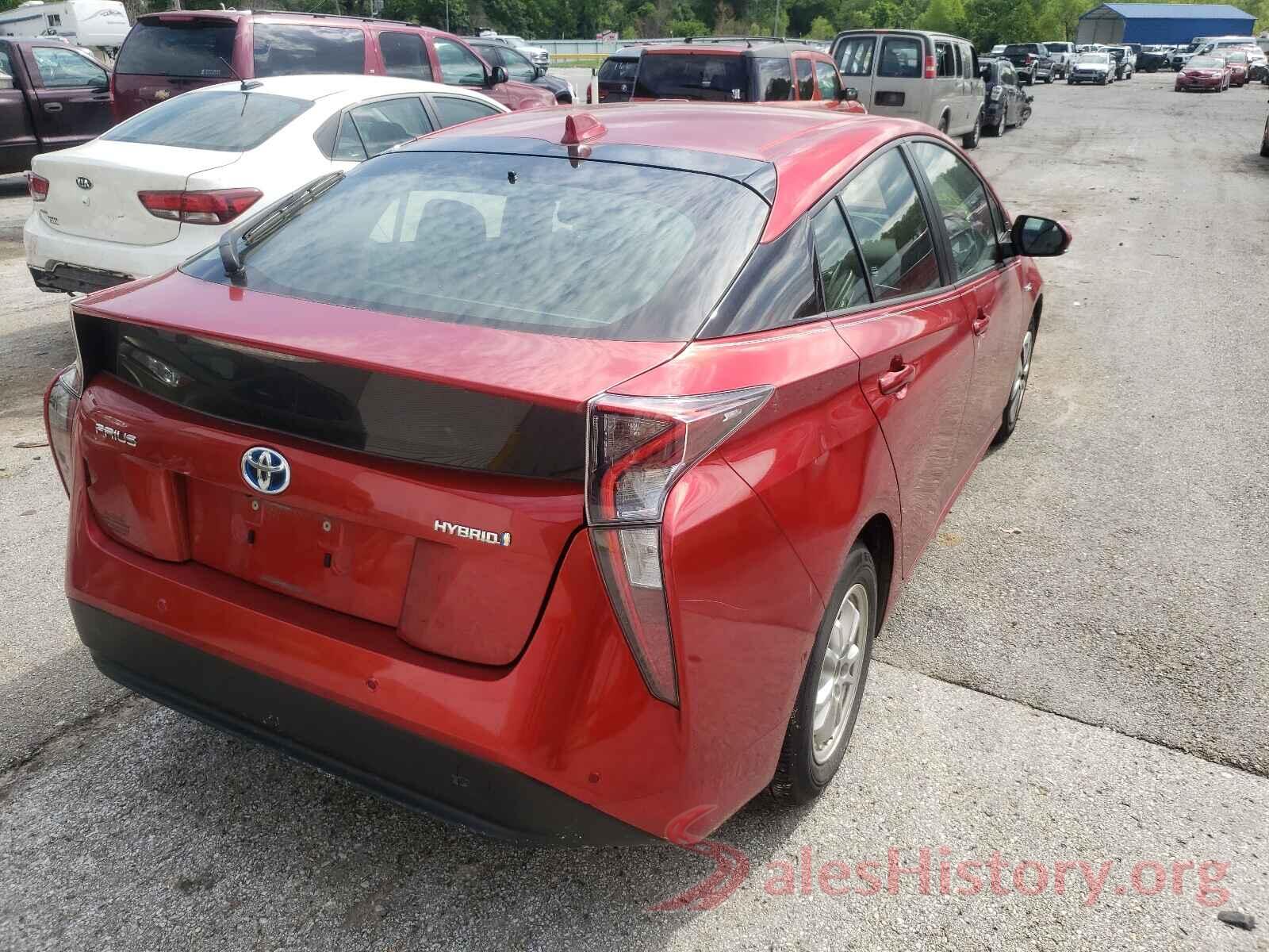 JTDKARFU9J3063036 2018 TOYOTA PRIUS