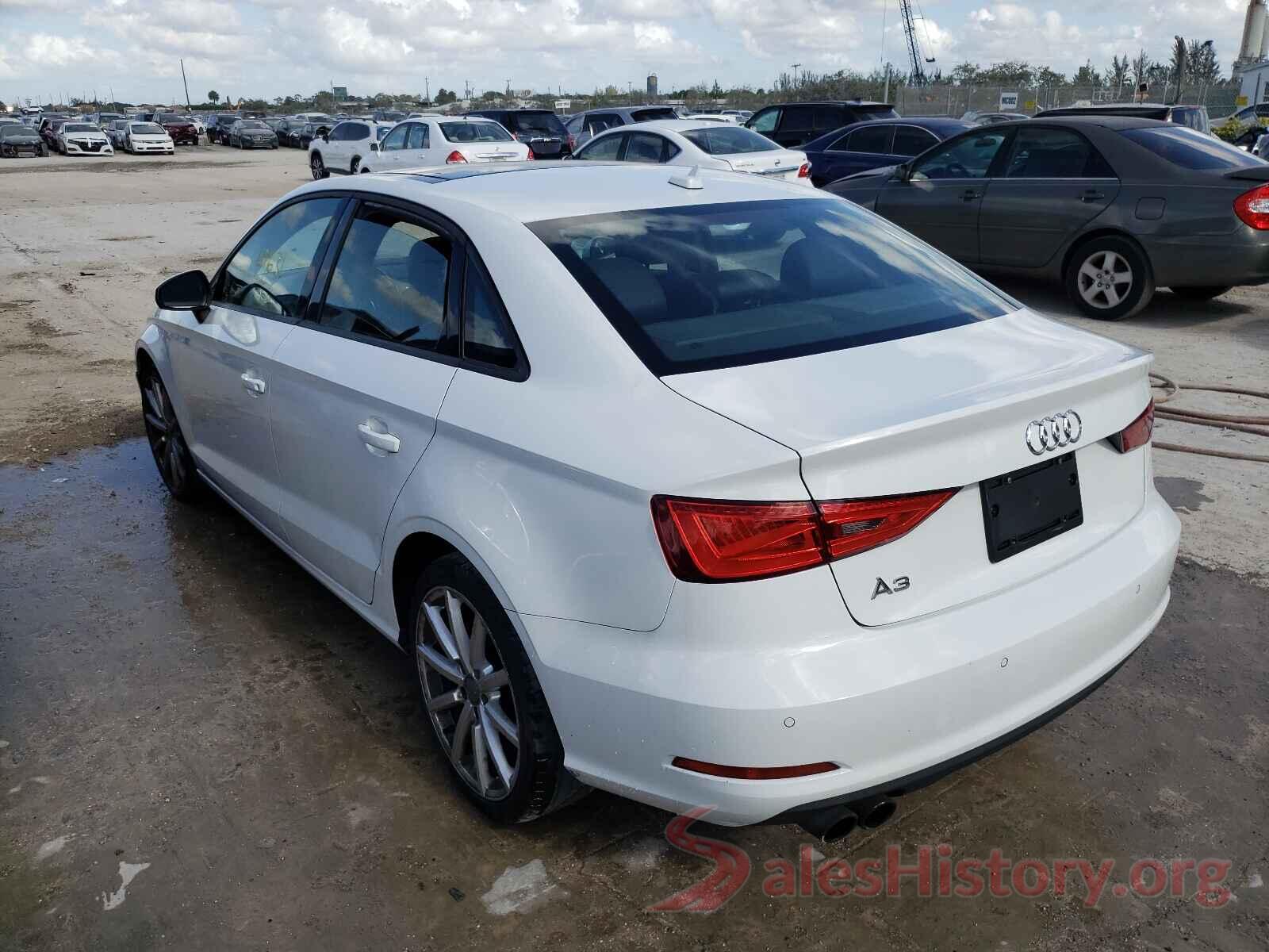 WAUA7GFF5G1038586 2016 AUDI A3