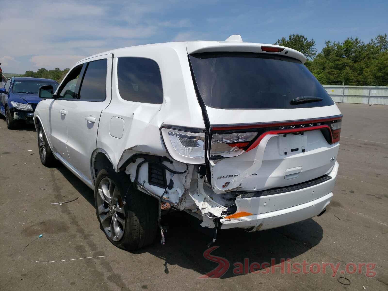 1C4SDJCT3KC734156 2019 DODGE DURANGO