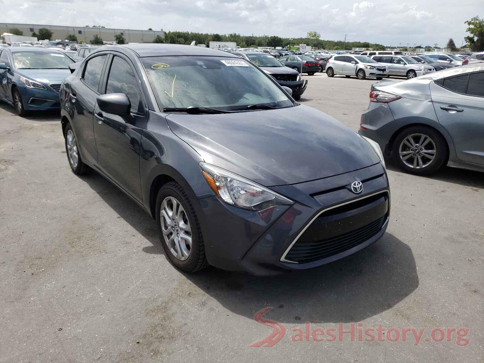 3MYDLBYV5HY168837 2017 TOYOTA YARIS