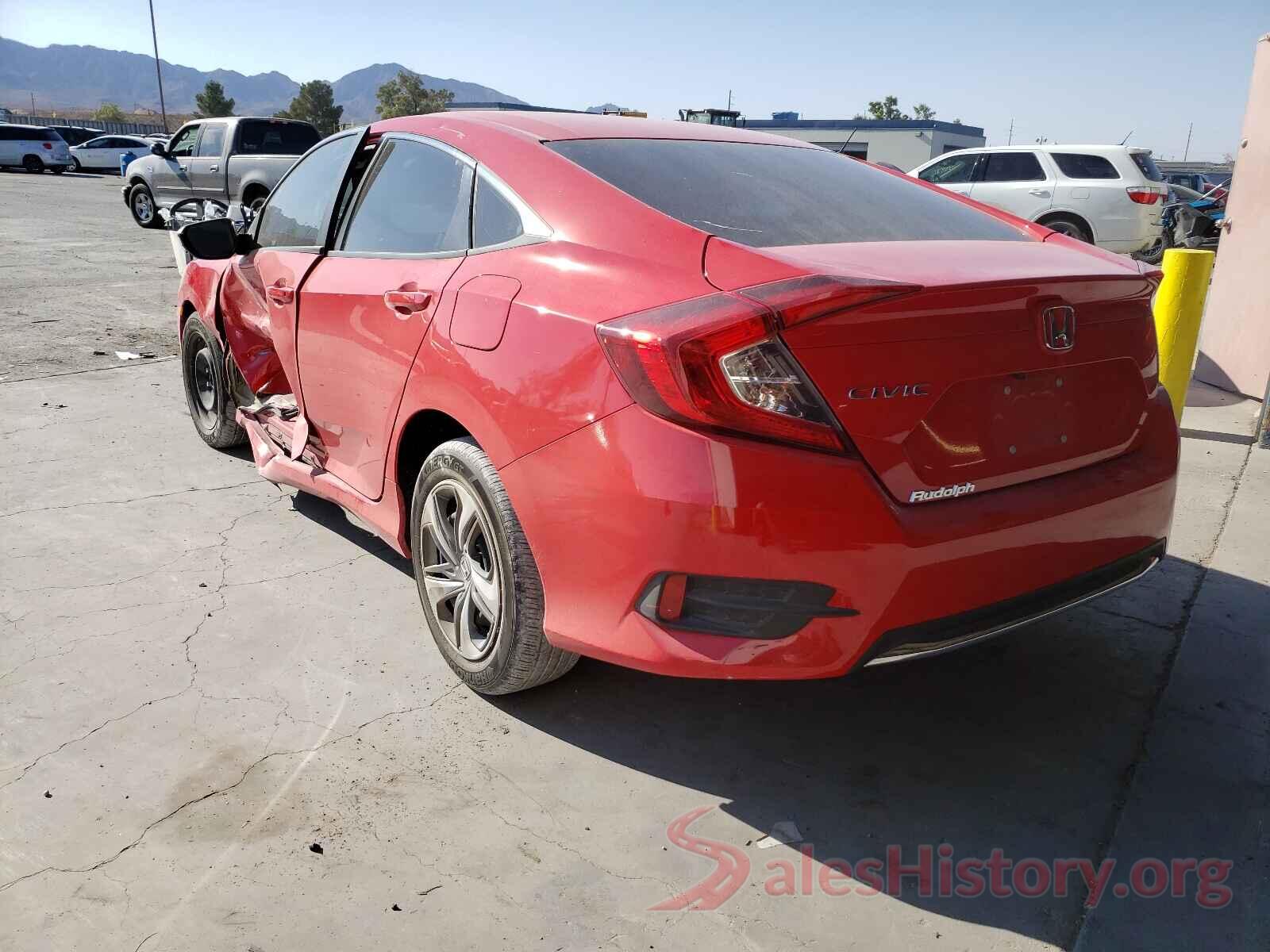 2HGFC2F61KH535539 2019 HONDA CIVIC