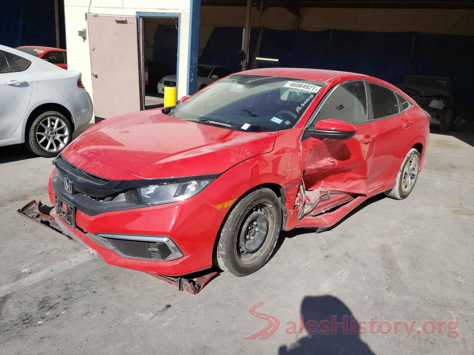 2HGFC2F61KH535539 2019 HONDA CIVIC