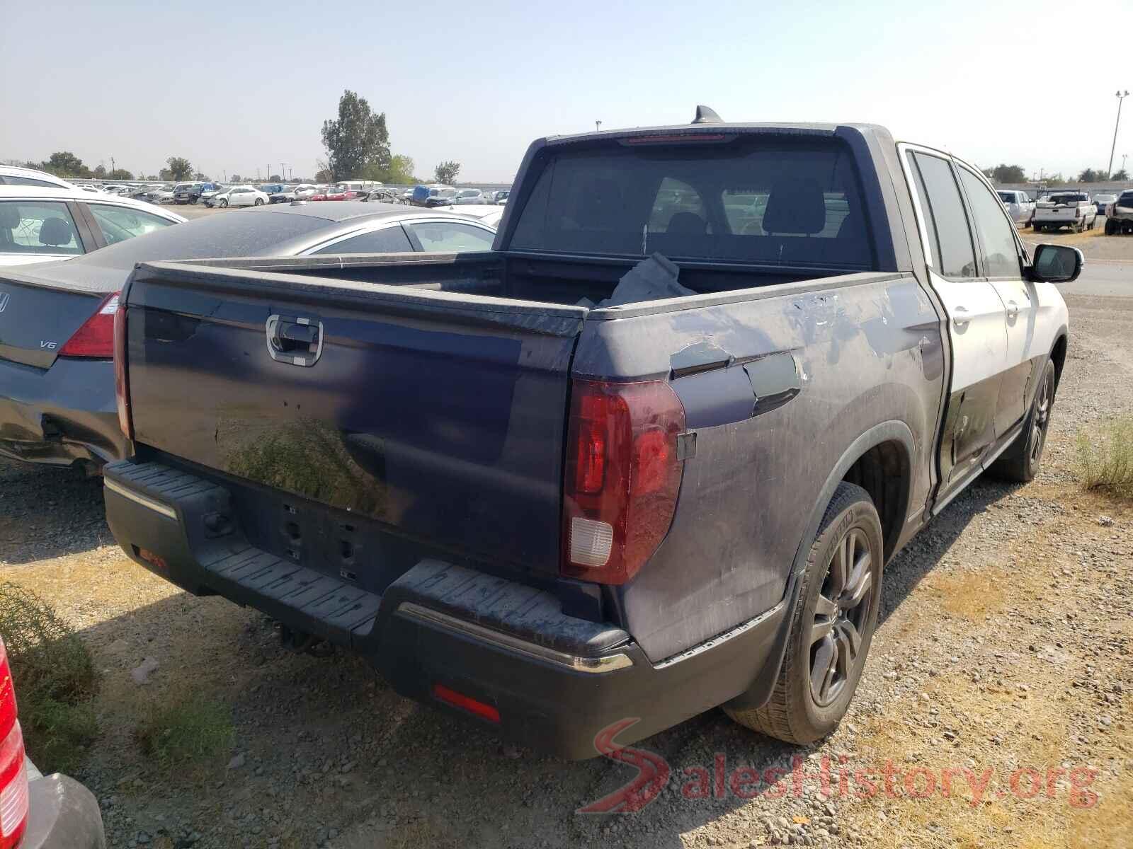 5FPYK2F10HB005468 2017 HONDA RIDGELINE